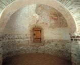 Ensemble de 3 peintures monumentales : Vénus sortant des eaux