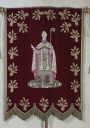 Bannière de procession paroissiale : Saint Sulpice, Immaculée Conception