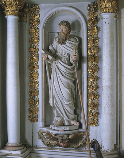 Statue (grandeur nature) : saint Paul