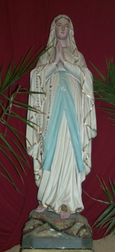 Statue 2 : Vierge, dite Notre-Dame de Lourdes