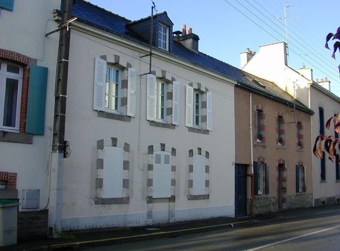 Maisons jumelles, 3, 5 rue Jérôme d'Arradon (Vannes)