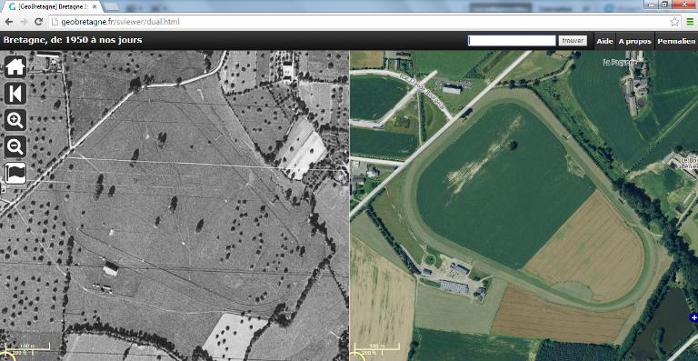 Hippodrome de Fougères, la Grande Marche (Javené)