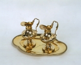 Ensemble d'un plateau à burettes et 2 burettes 1