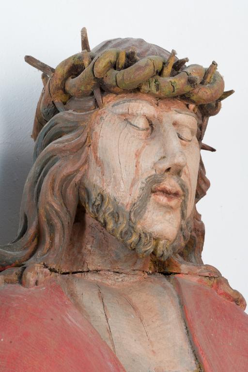 Groupe sculpté : Ecce homo, Chapelle Notre-Dame de Langroas (Cléden-Cap-Sizun)