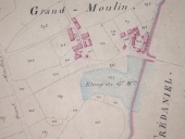 Moulin à farine dit les Grands Moulins, puis minoterie, actuellement maison (Hénon)