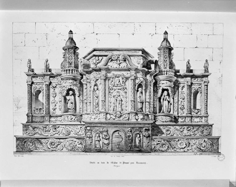 Eglise paroissiale Saint-Herlé, place Paul Stephan (Douarnenez)