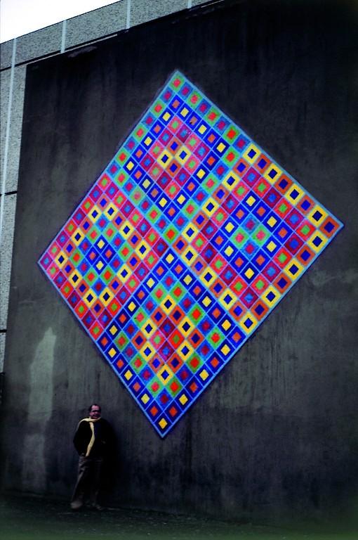 La décoration au titre du 1% artistique du lycée Bertrand-d'Argentré, 15 rue du collège (Vitré)