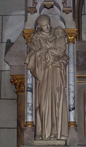 Statue : saint Antoine de Padoue