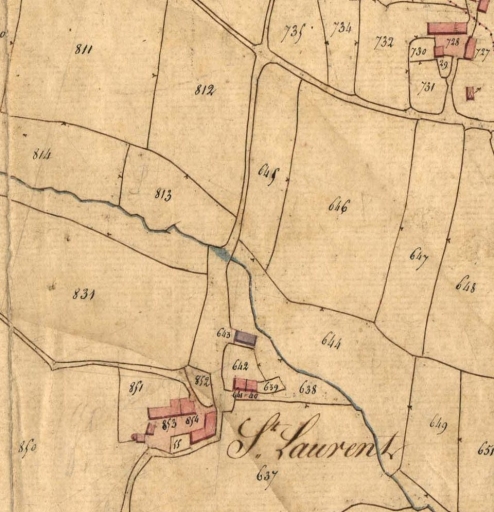 Chapelle Saint-Laurent, Saint-Laurent (Saint-Caradec)