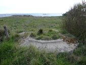 Poste d'observation dit Tobrouk n° 2, Beg an Toullou, Dunes de Kerurus (Plounéour-Trez fusionnée en Plounéour-Brignogan-plages en 2017)