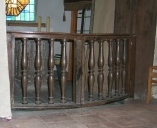 Clôture des fonts baptismaux