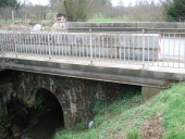 Pont, rue du Portail, le Haut Bourg (Chasné-sur-Illet)
