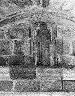 Statue : Christ bénissant, église Saint-Hervé (Lanhouarneau)