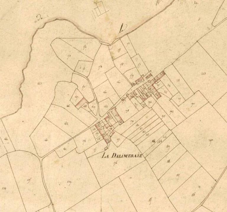 Écart, la Dalimeraie (La Fontenelle fusionnée en Val-Couesnon en 2019)