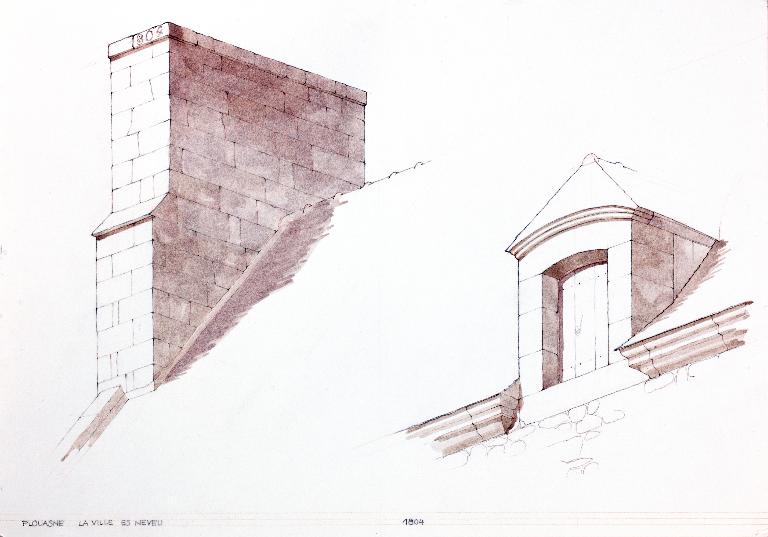 Ferme, la Ville es Neveu (Plouasne)