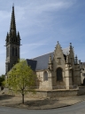 Église paroissiale Saint-Bieuzy, place Ernest Lemoine (Bieuzy fusionnée en Pluméliau-Bieuzy en 2019)