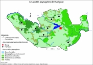 Les maisons, fermes et hameaux de la commune de Huelgoat