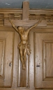 Croix de sacristie : Christ