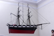 Maquette-ex-voto du brick Sainte-Anne