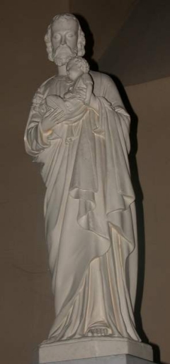 Statuette : Saint Joseph et l'Enfant