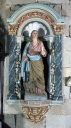 Deux statues en pendant : Saint Jean et saint Marc