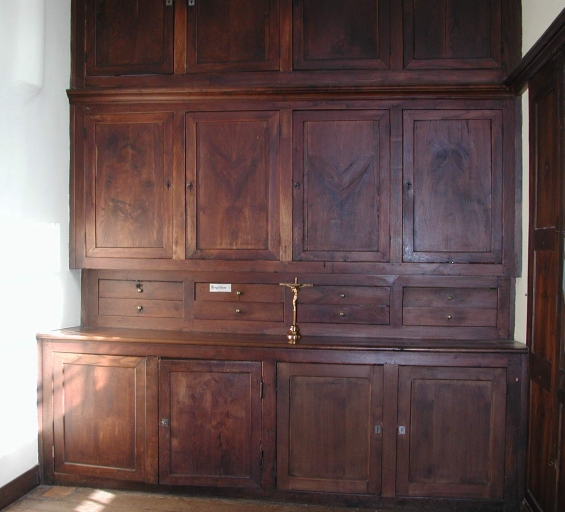 Meubles de sacristie et chasublier (Lanhélin fusionnée en Mesnil-Roc'h en 2019)