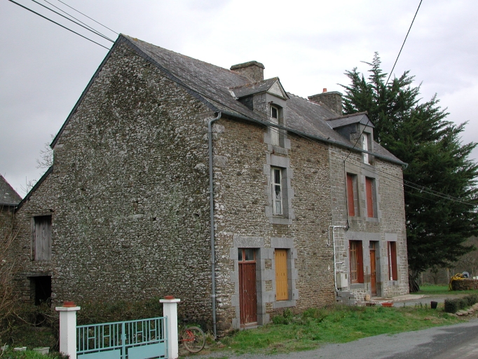 Ferme, actuellement maisons, le Rocher Marie (Saint-Pierre-de-Plesguen fusionnée en Mesnil-Roc'h en 2019)