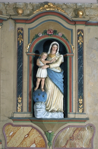 Statue : Vierge à l'Enfant, dite Notre-Dame-des-Victoires