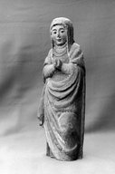 Statue (statuette, d'applique) : Vierge, église Paroissiale Notre-Dame (Kergrist-Moëlou)