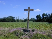 Croix de chemin, route départementale 38, près de Catillan (Maxent)