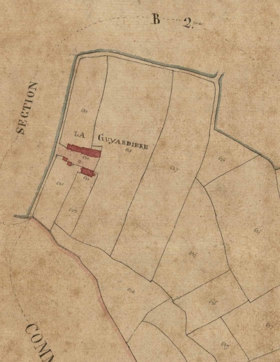 Écart, la Guyardière ; la Guzardière (Saint-Léger-des-Prés)