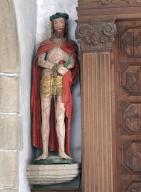 Statue : Christ aux outrages, Ossuaire (Guimiliau)