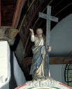 Statue : Résurrection du Christ, Saint-Nicodème (Pluméliau fusionnée en Pluméliau-Bieuzy en 2019)
