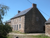 Ferme, actuellement maisons, le Pas Gagné (Bais)