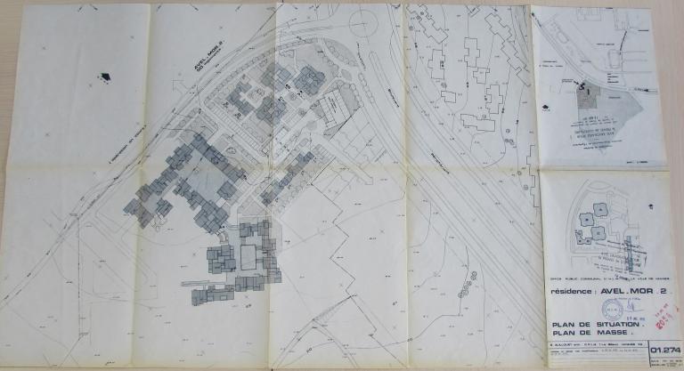 Avel Mor, Avel Dro, zac de Cliscouët, boulevard de la Résistance, avenue de Suffren, rue Yves de Kerguelen (Vannes)