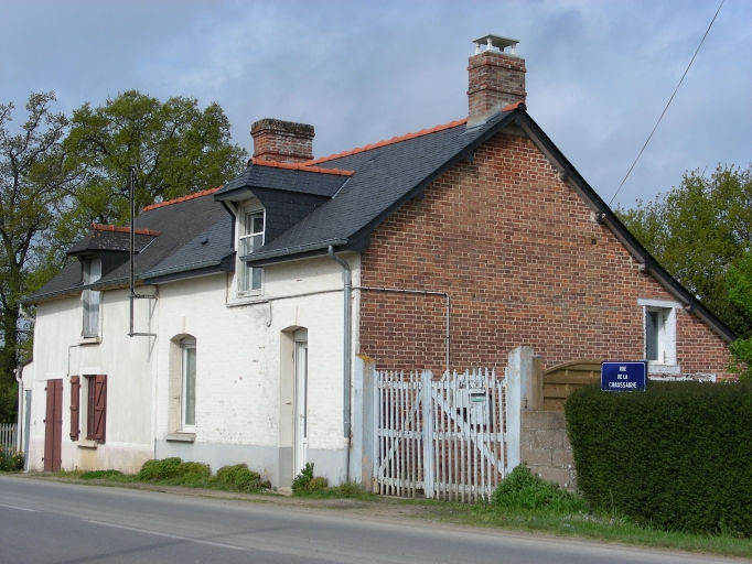 Alignement de maisons, rue de la Chaussairie (Bruz)
