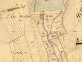 Ancien moulin à eau, détruit, les Moulins Neufs (La Chapelle-de-Brain)