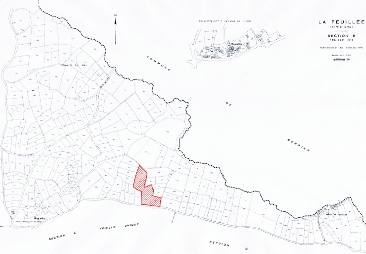 Ensemble de quatre tumulus, Kerelcun (La Feuillée)
