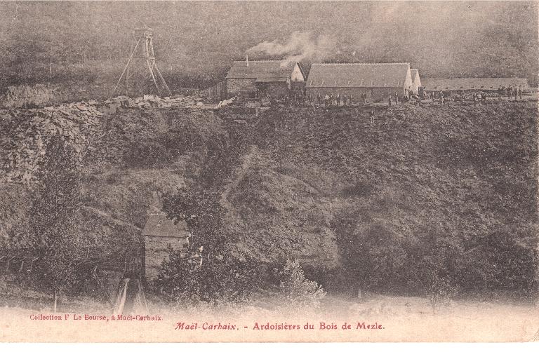 Ardoisière de Coat-Maël (Maël-Carhaix)