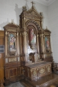 Autel, retable et tabernacle
