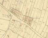 Alignement de deux maisons, la Rivière (Pipriac)