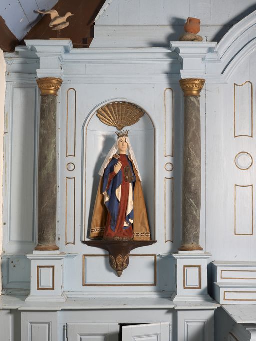 Statue : Sainte Catherine d'Alexandrie, chapelle Sainte-Catherine (Lizio)