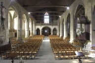 Décor de charpente : 9 entraits, sablières, lambris de couvrement