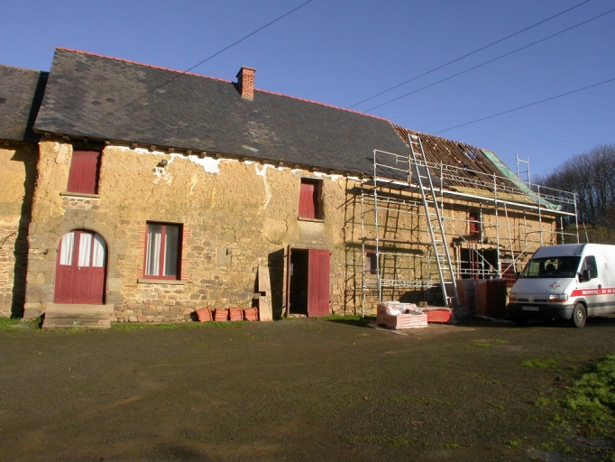 Alignement de logis, le Chêne Gaultier (Saint-Gondran)