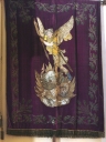Bannière de procession : Saint Michel, Immaculée Conception