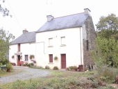 Alignement de deux maisons, le Haut Rimon (Renac)