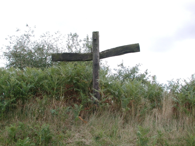 Croix de chemin, dite de la Planche de Travoux (Québriac)
