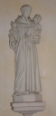 Statue : Saint Antoine de Padoue et l'Enfant