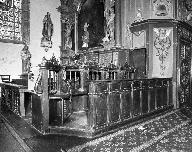 Ensemble de dix stalles, église paroissiale Sainte-Édiltrude (Tréflez)