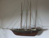 Maquette ex-voto de goélette franche, dite Pilgrim